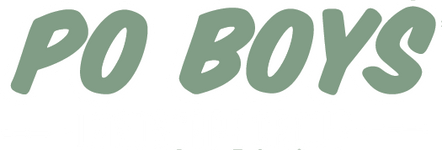 Po'boys Landscape logo